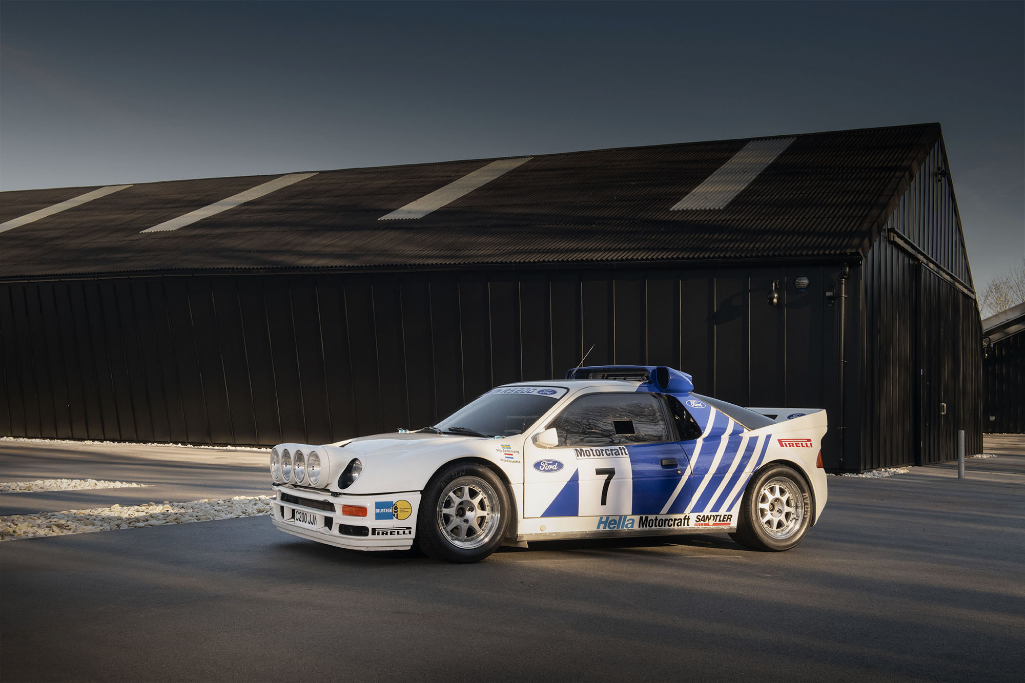 1986 ford rs200 ex-works - 1986 dutch and west euro championship
