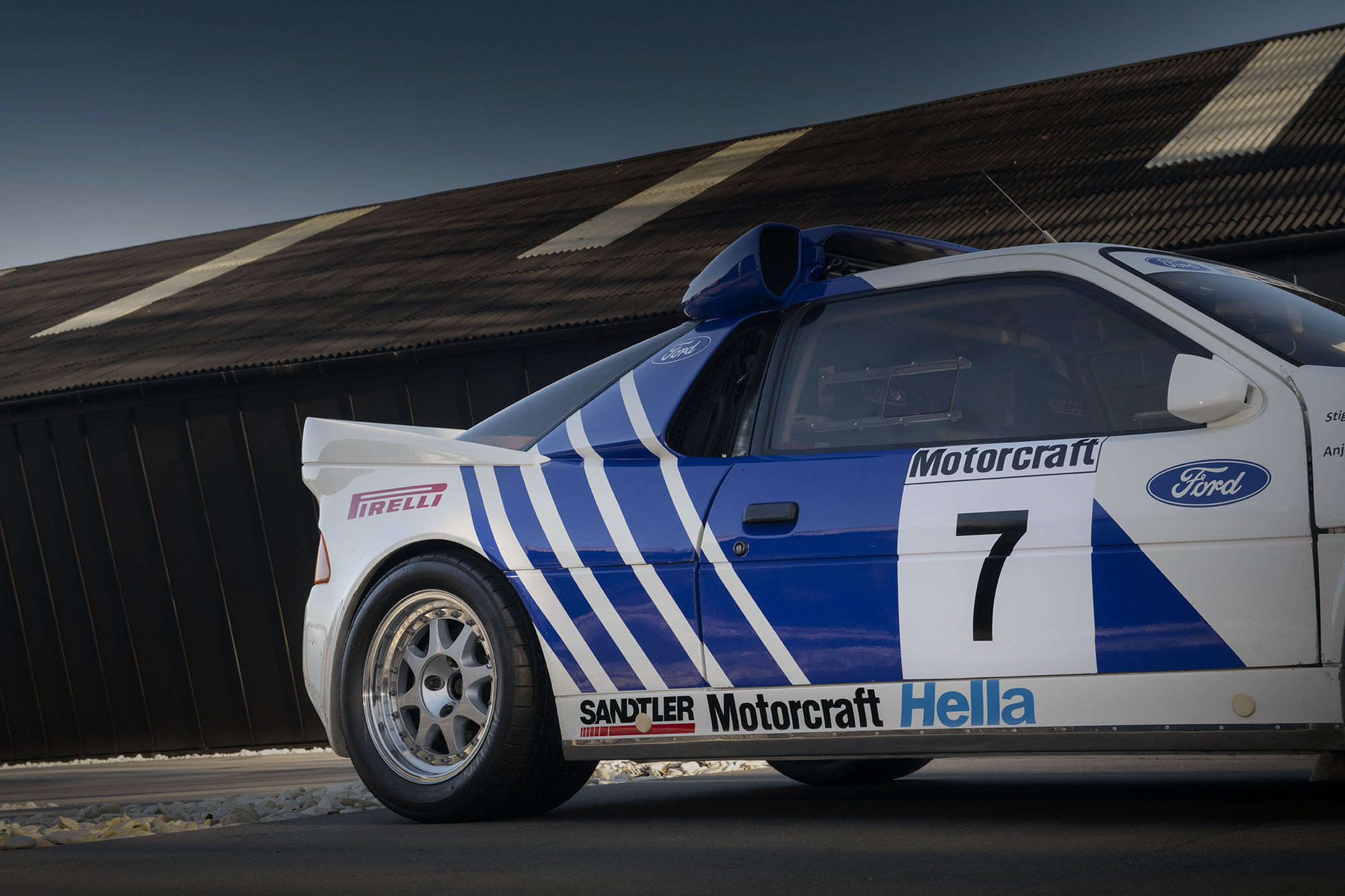 1986 ford rs200 ex-works - 1986 dutch and west euro championship