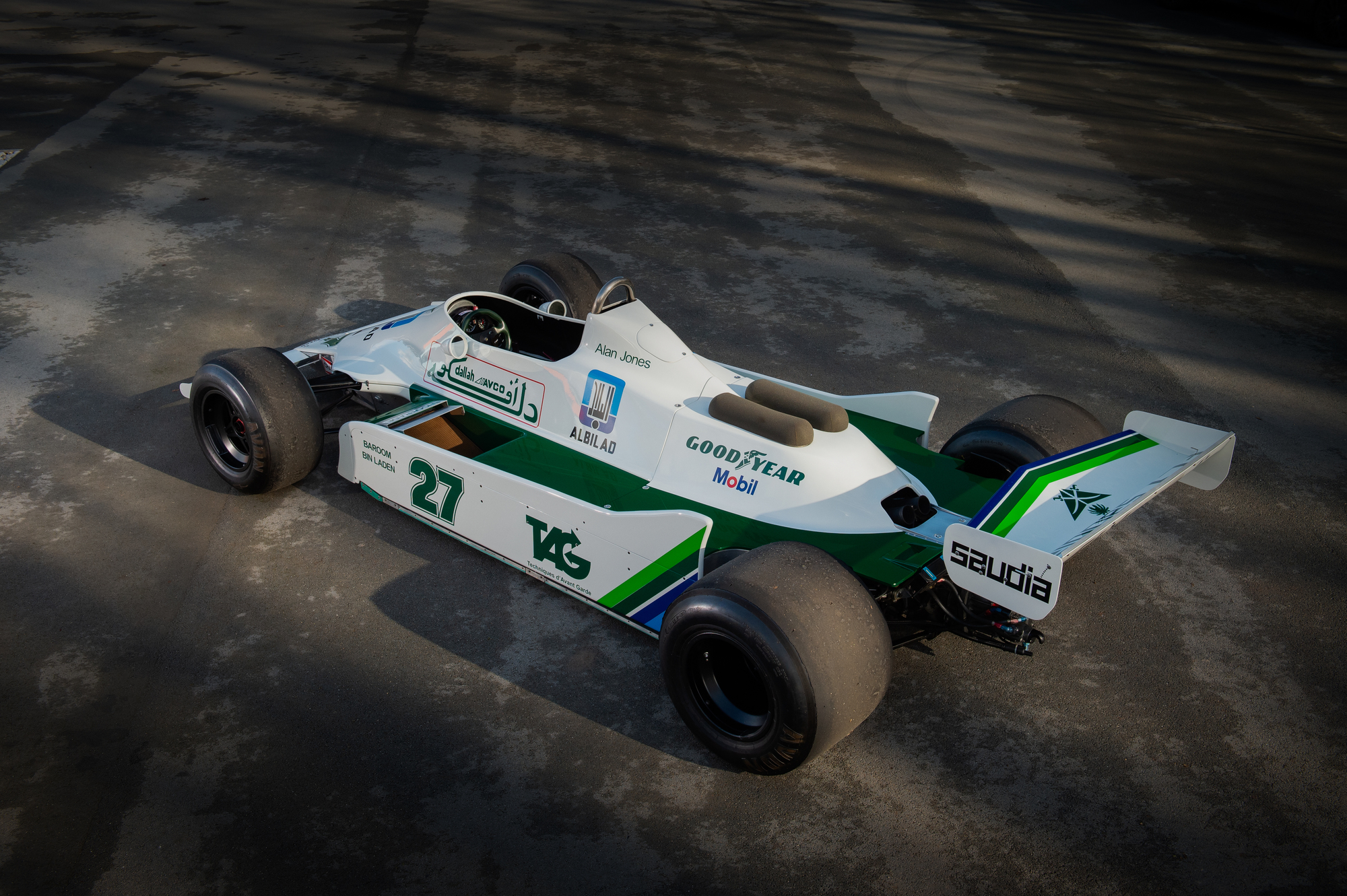 1979 Williams-Ford FW07 - chassis 01 - the first ever pole for