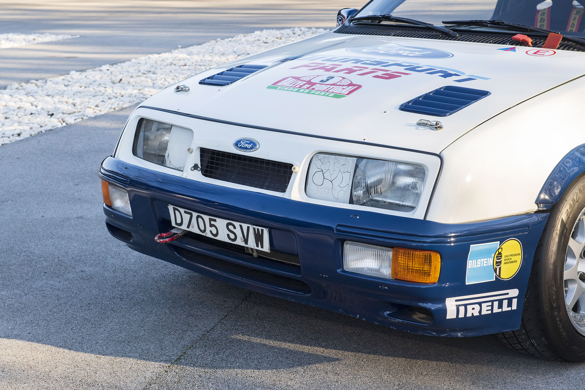 1988 Ford Sierra RS Cosworth Group A works rally car Highly