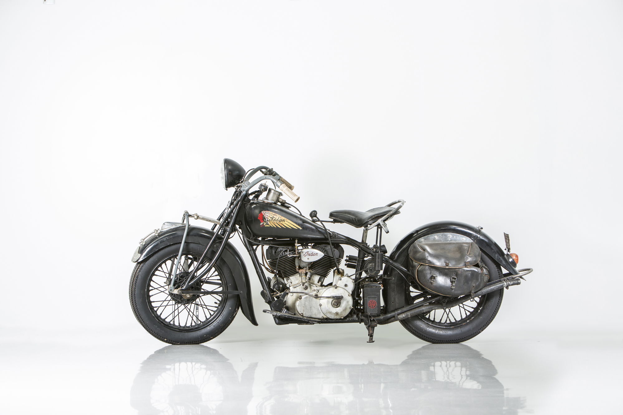 1936 ex-steve mcqueen indian chief - totally original and