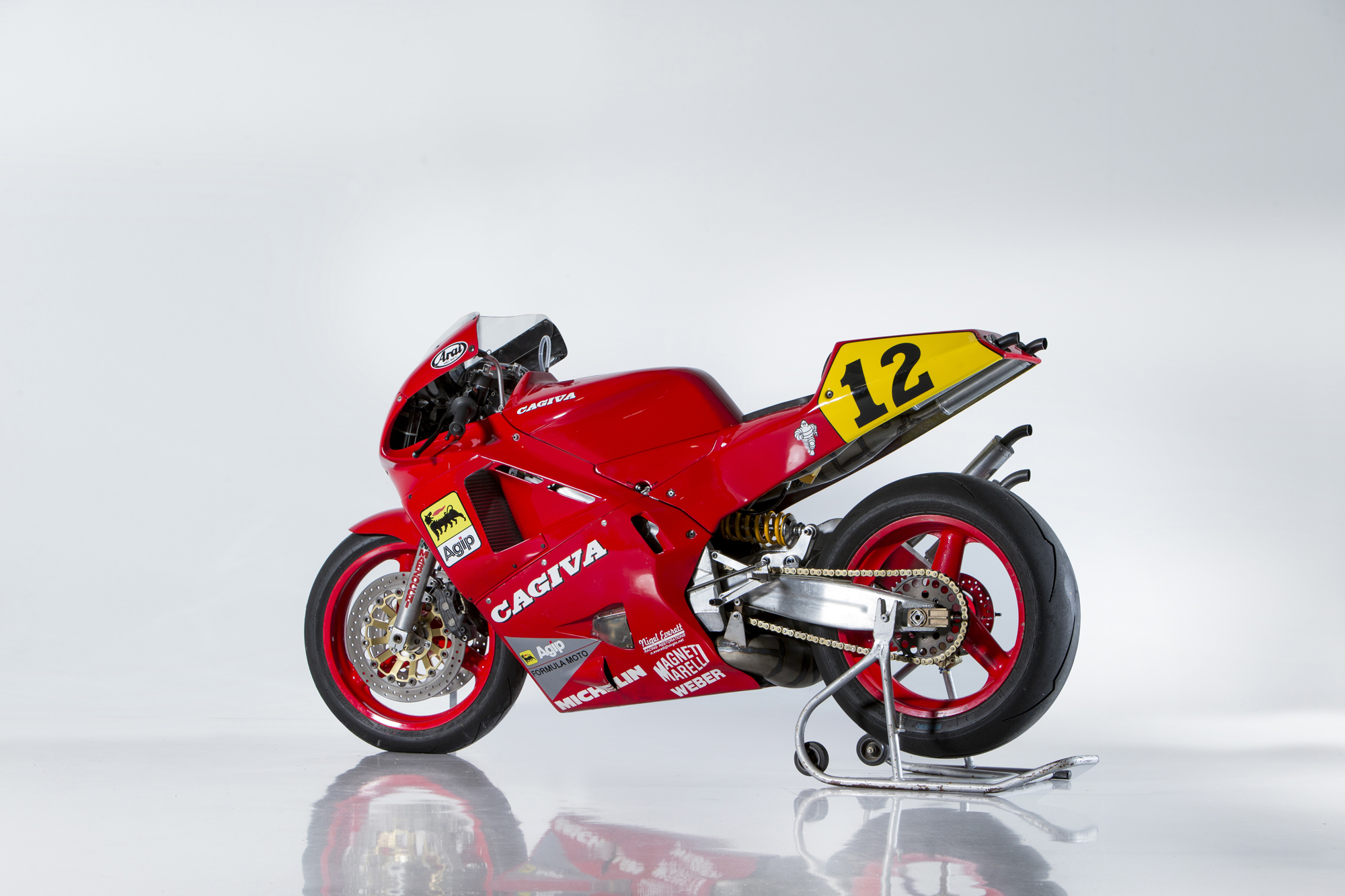 1989 Cagiva V589 500cc Grand Prix Motorcycle Ex Randy Mamola Duncan