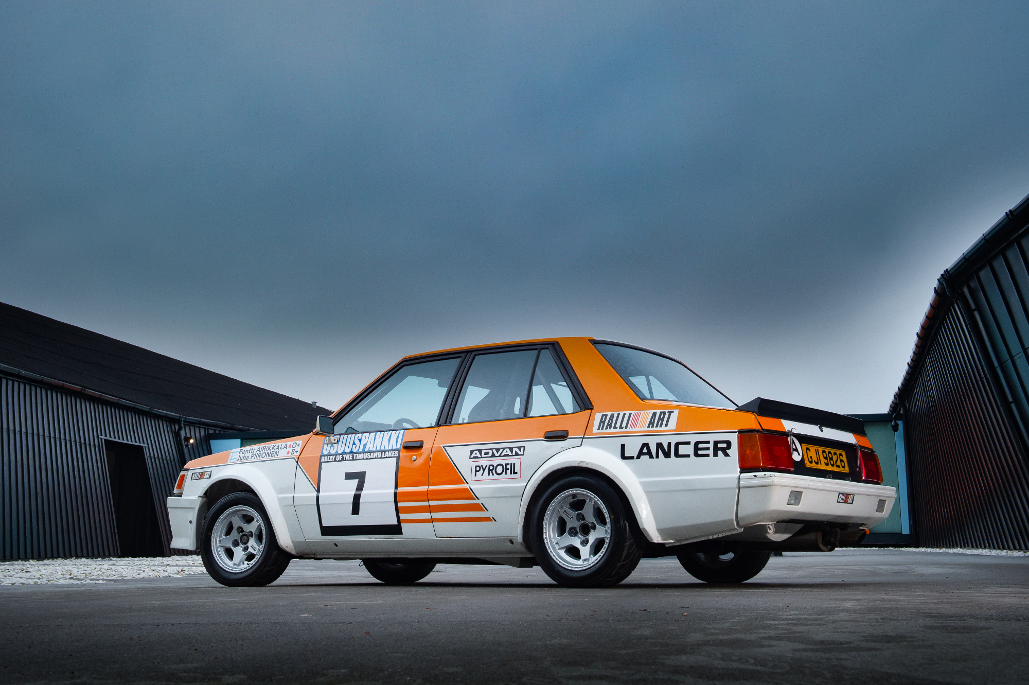 1981 Mitsubishi Lancer 2000 Turbo Group 4 - one of three works